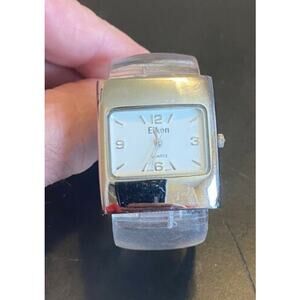 Women's Eikon Bangle Bracelet Watch, Silver Tone and Lucite